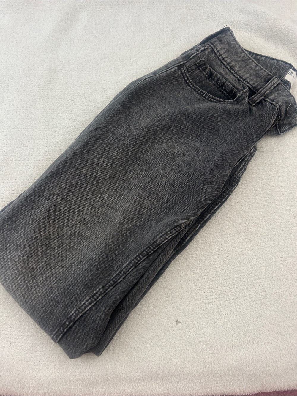 Black Washed Jeans. 00 short.